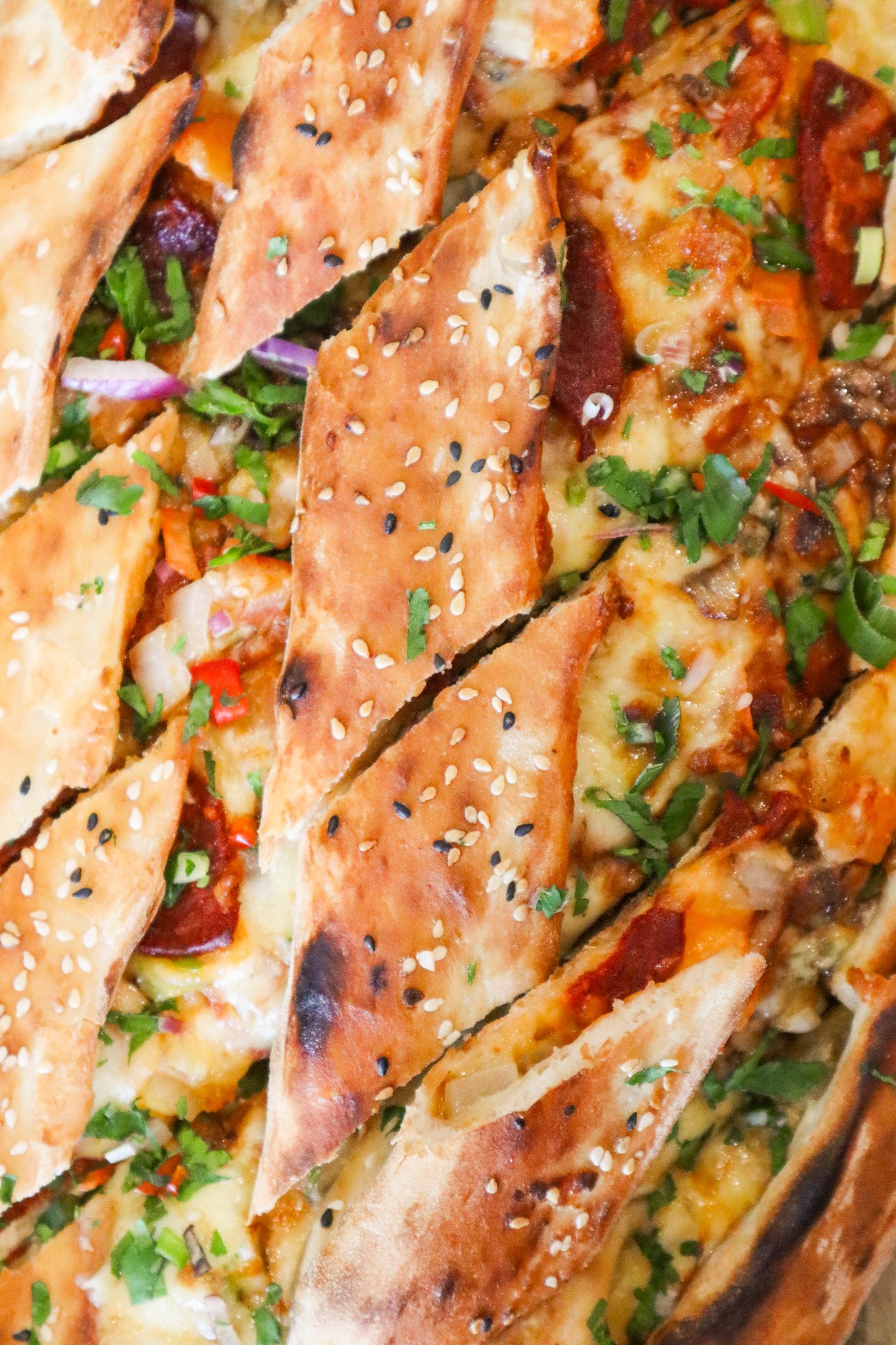 Spicy Chicken Pide